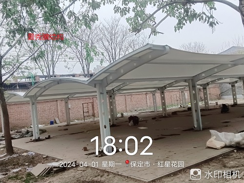 露天車位拱形停車棚